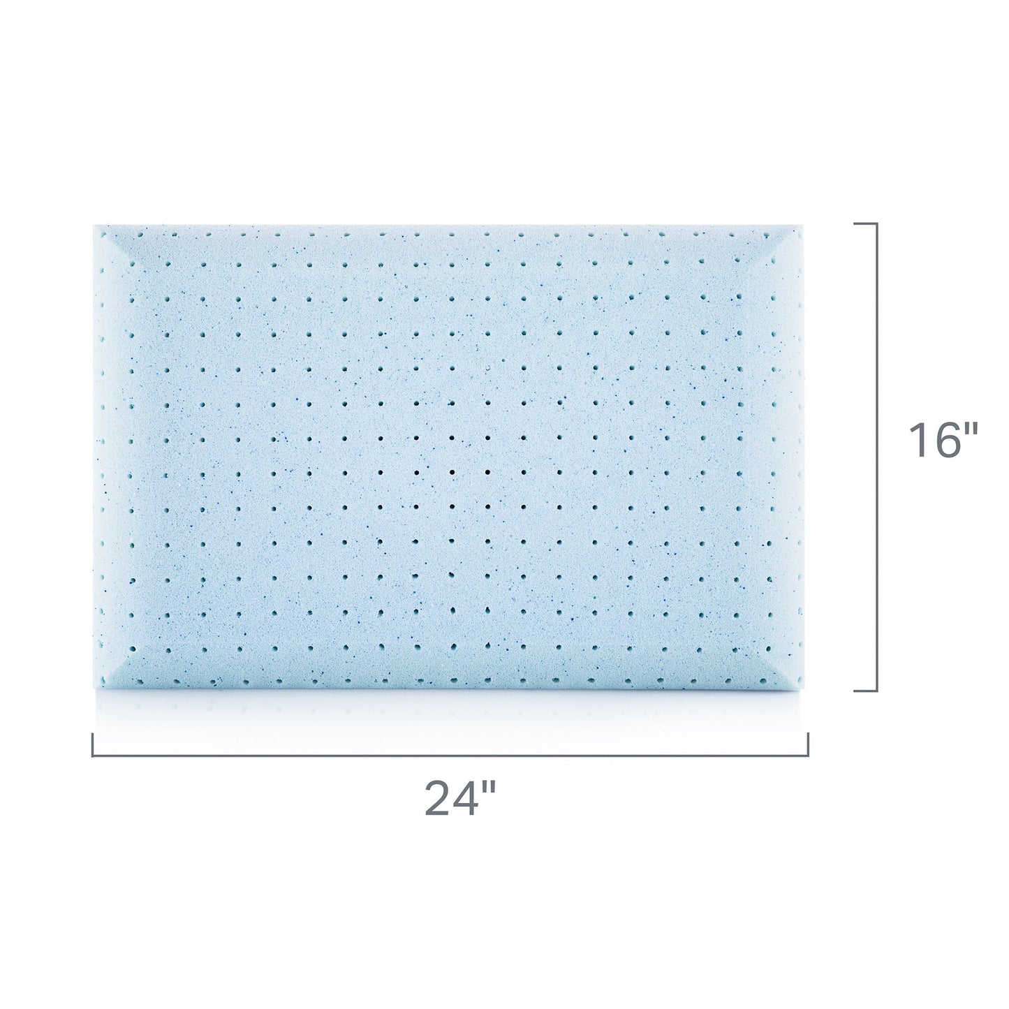 GEL MEMORY FOAM PILLOW WITH COOLING COVER - Seva Sleep