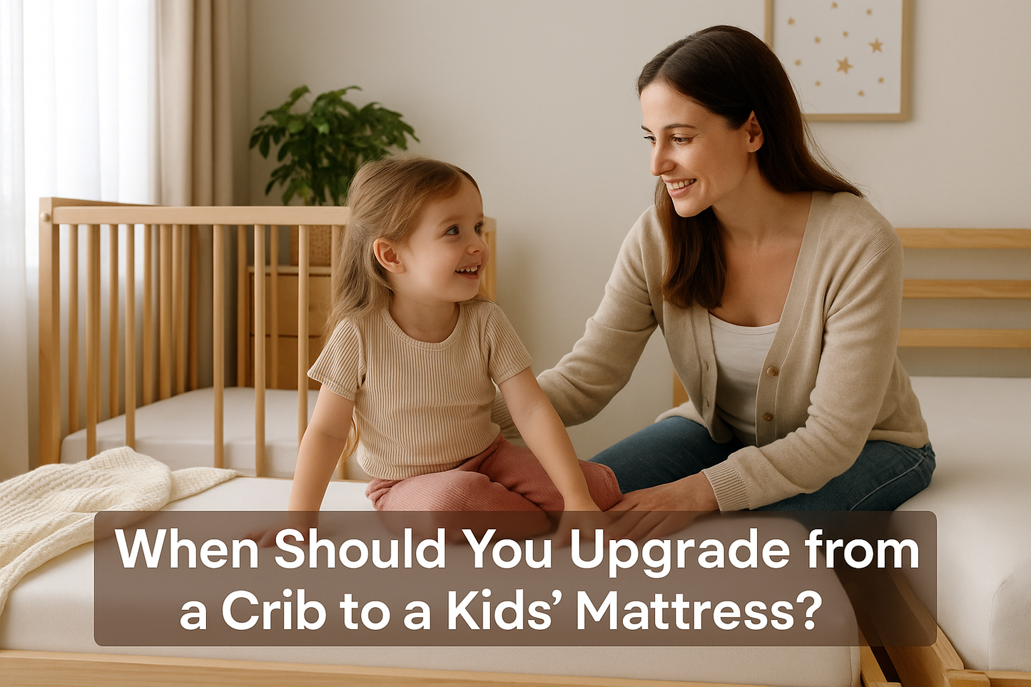 When Should You Upgrade from a Crib to a Kids’ Mattress?