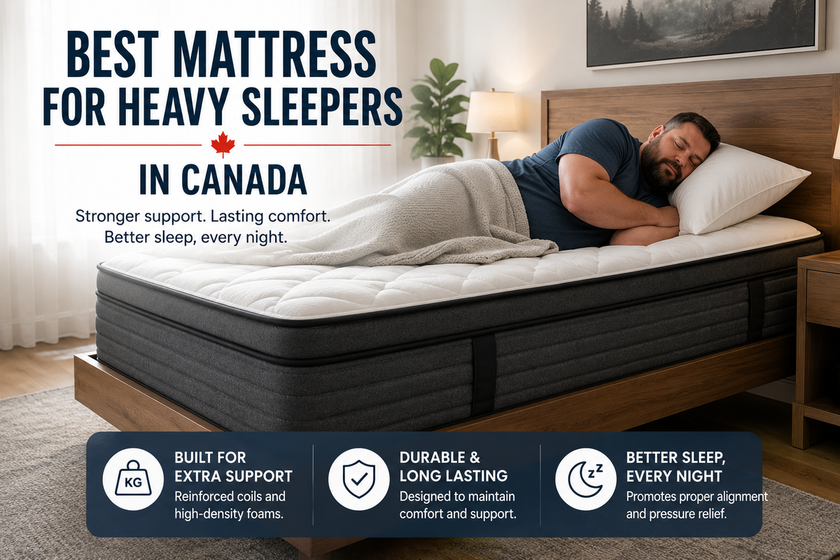 Best Mattress for Heavy Sleepers in Canada