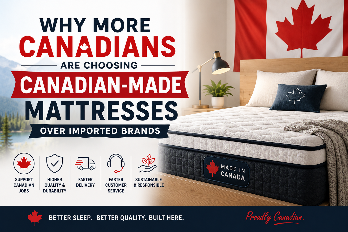Why More Canadians Are Choosing Canadian-Made Mattresses Over Imported Brands