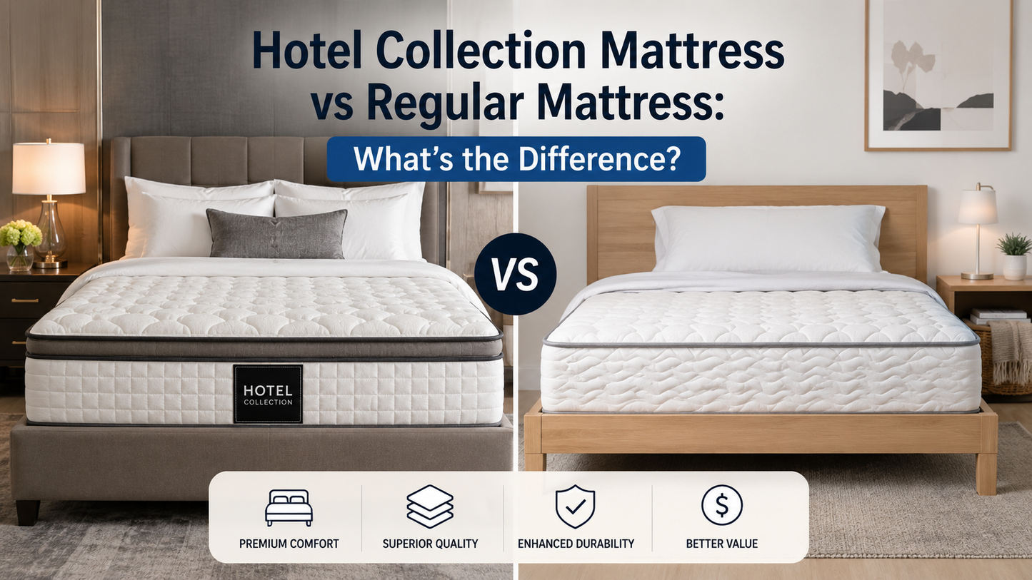 Hotel Collection Mattress vs Regular Mattress: What’s the Difference?