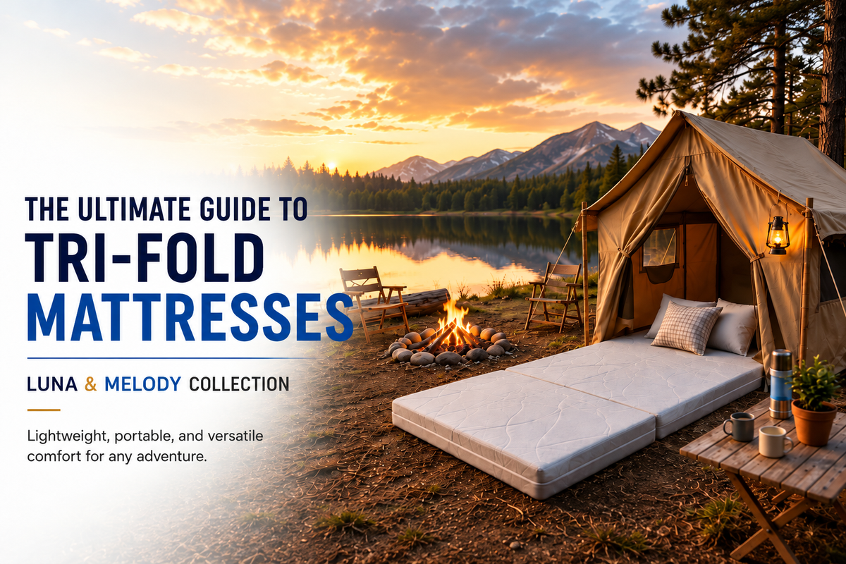 The Ultimate Guide to Tri-Fold Mattresses: Sizes, Uses & Buying Tips