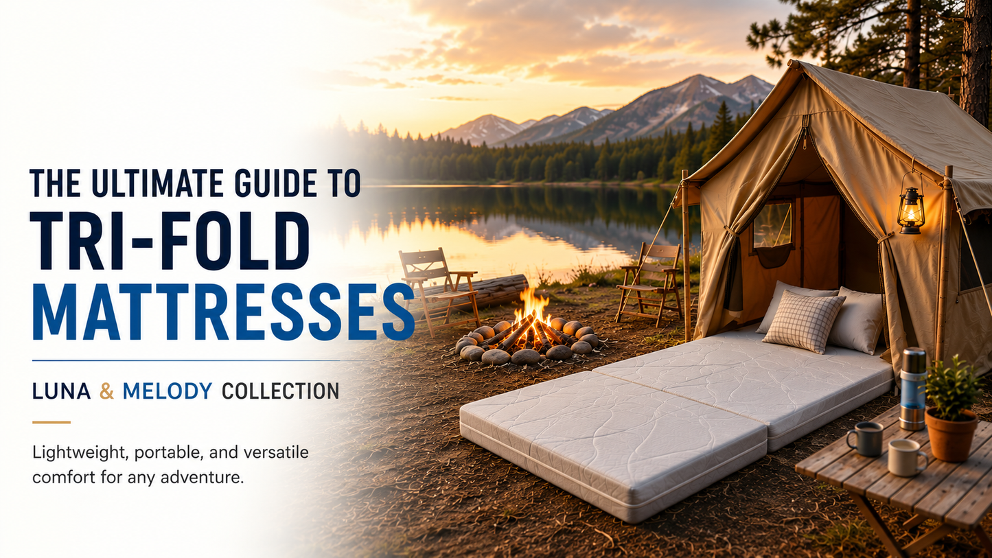 The Ultimate Guide to Tri-Fold Mattresses: Sizes, Uses & Buying Tips