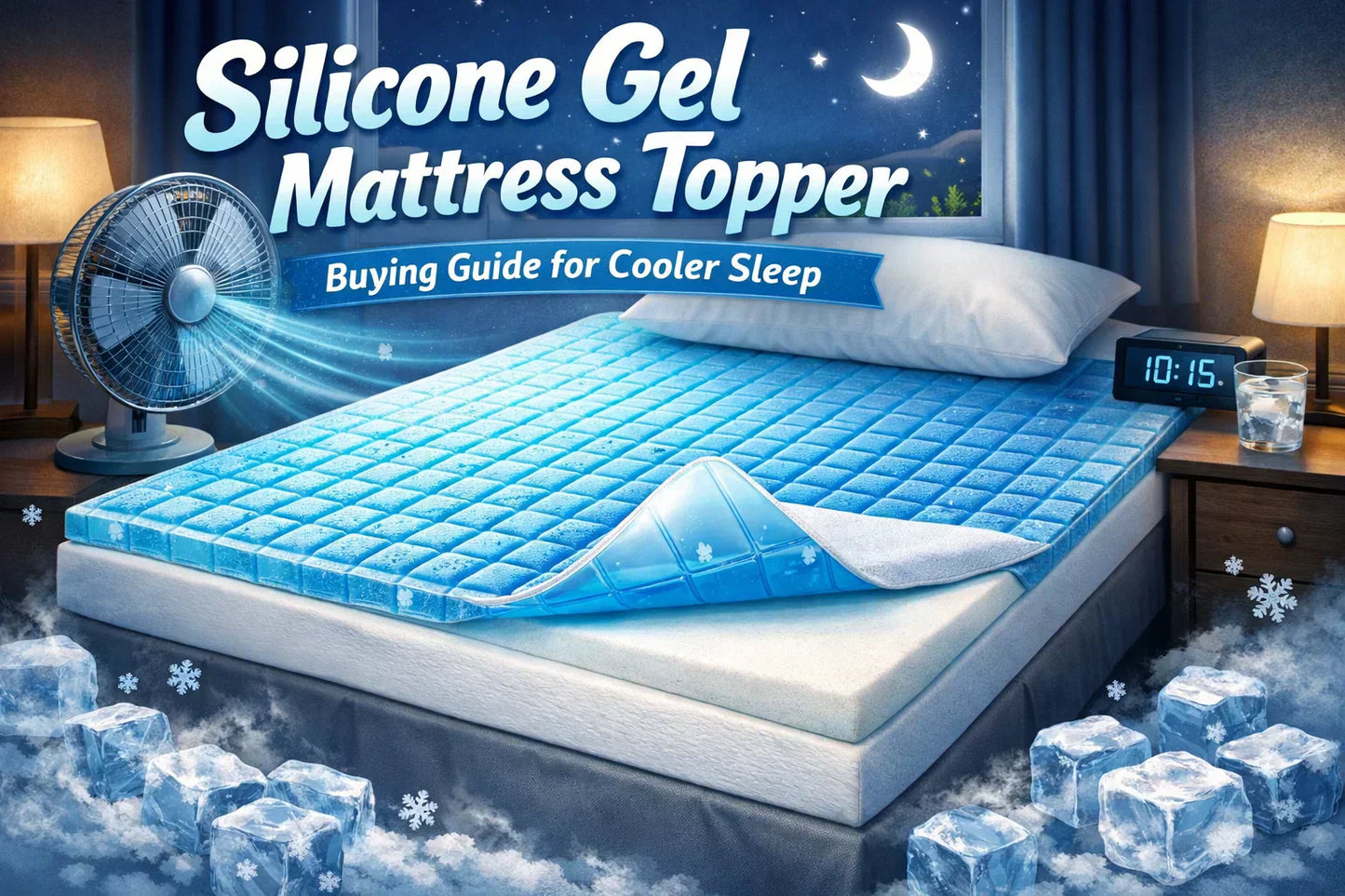 Silicone Gel Mattress Topper Buying Guide for Cooler Sleep
