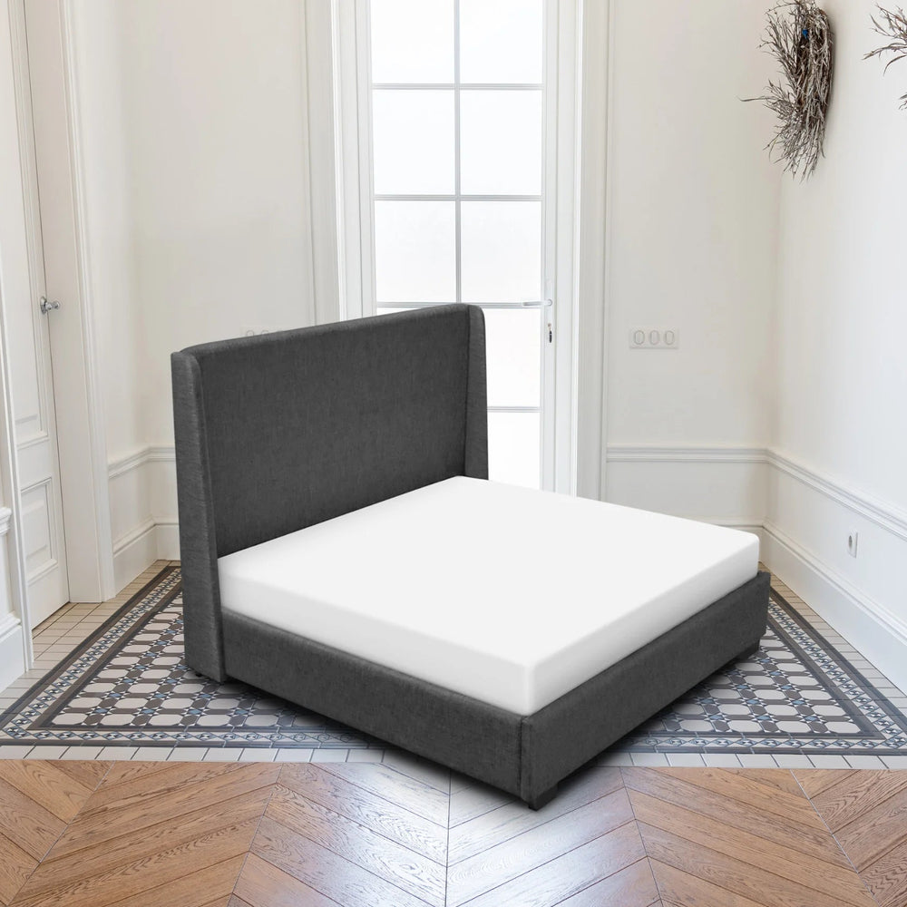 
                  
                    ABBY UPHOLSTERED BED - Seva Sleep
                  
                