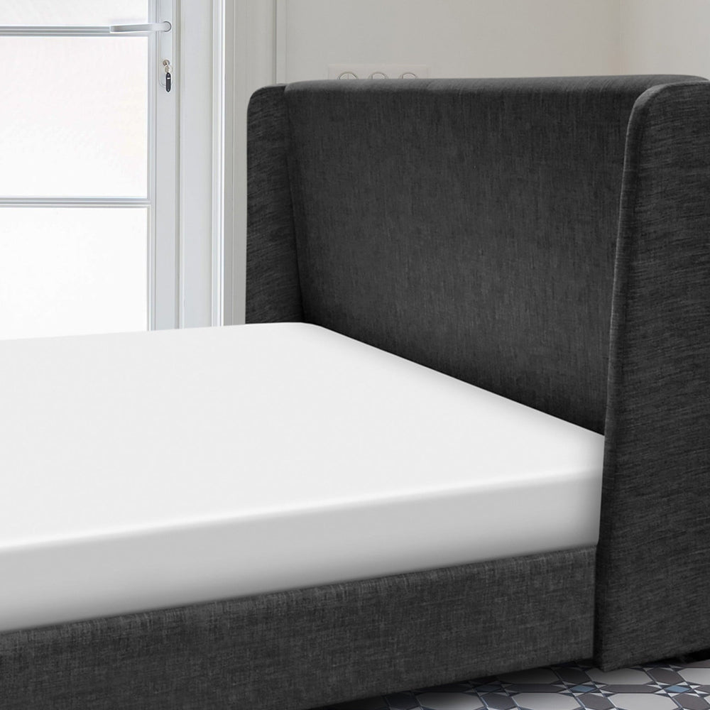 
                  
                    ABBY UPHOLSTERED BED - Seva Sleep
                  
                