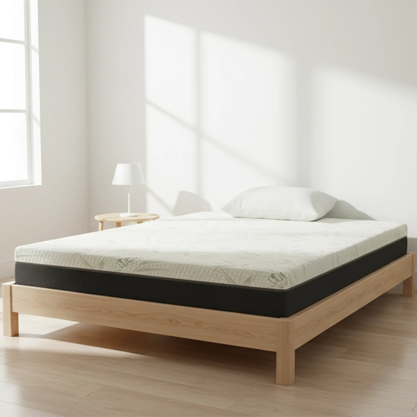 Bamboo-Bliss Mattress – Eco-Friendly Bamboo Cover Memory Foam Mattress