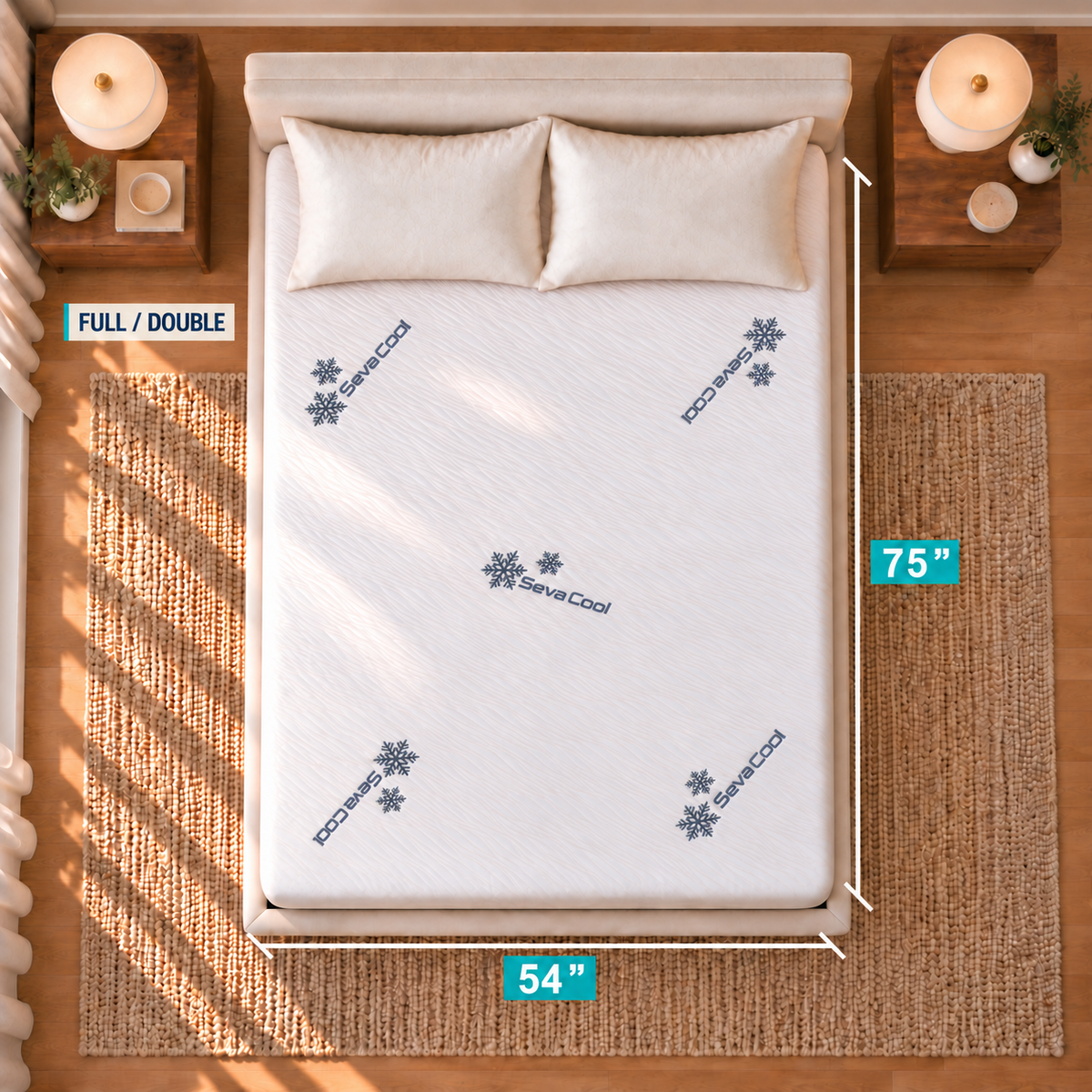 
                  
                    Seva Cool ChiroSupport Mattress Firm Comfort & Advanced Support
                  
                