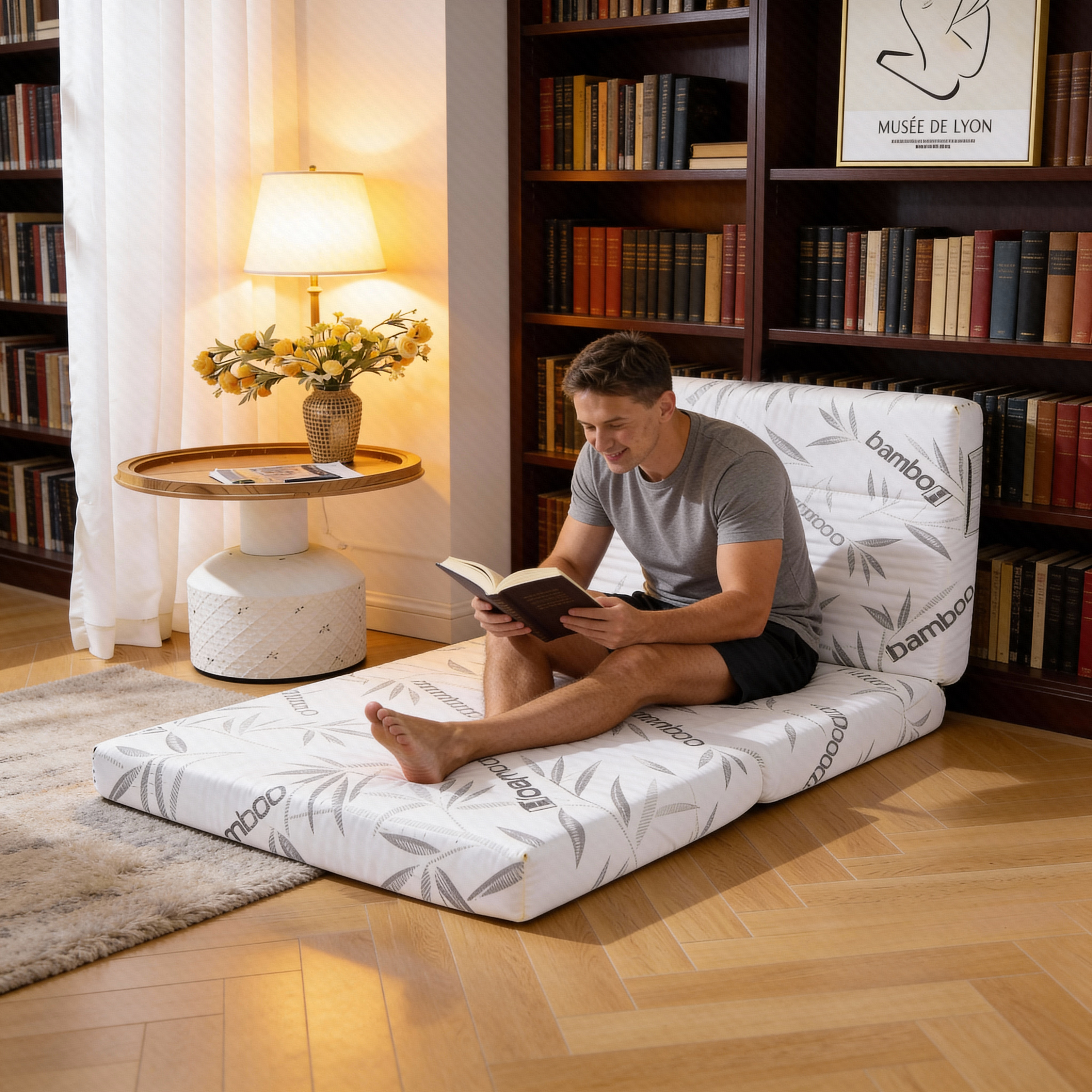 Luna Tri-Fold Portable Cheap Folding Mattress | Made in Canada