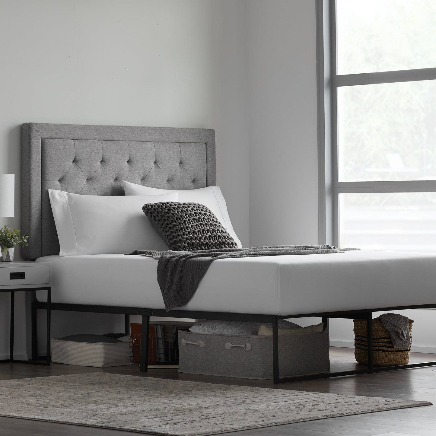 
                  
                    MODERN PLATFORM BED FRAME - Seva Sleep
                  
                