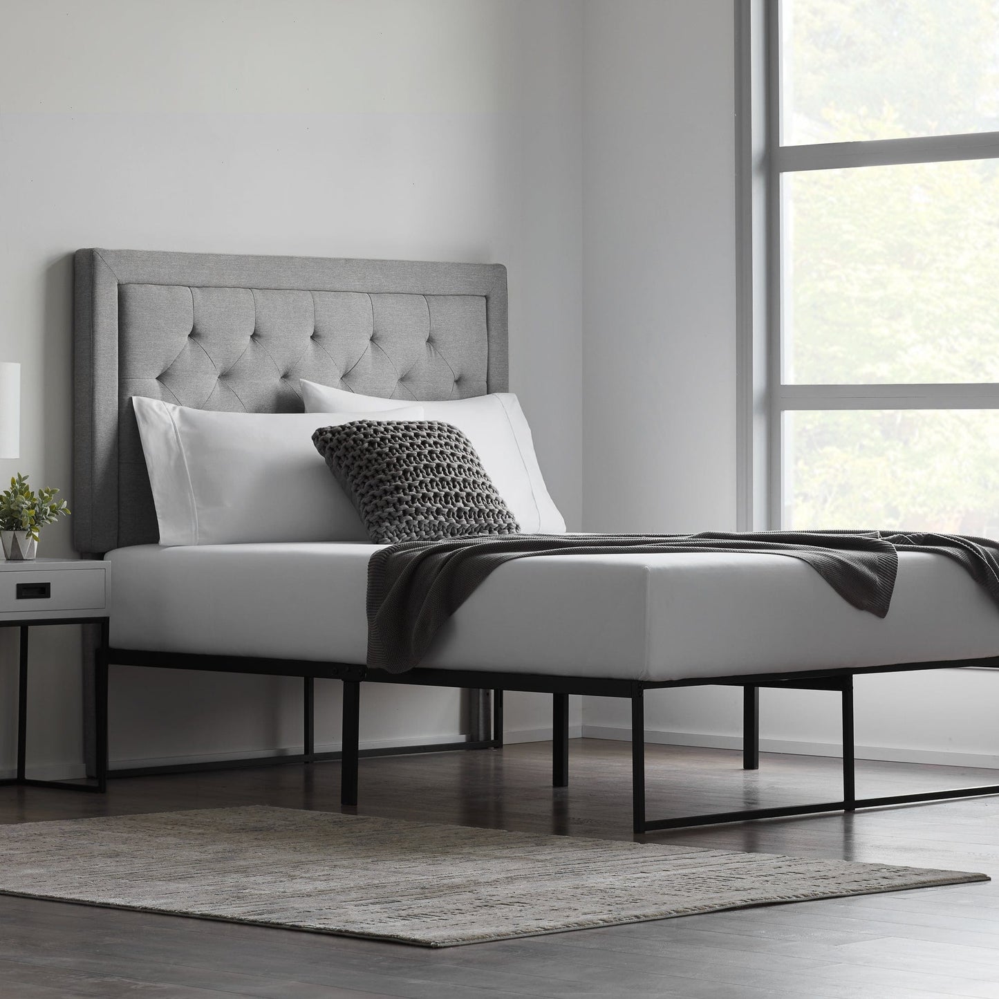 
                  
                    MODERN PLATFORM BED FRAME - Seva Sleep
                  
                