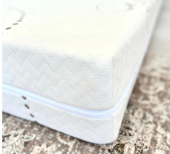 
                  
                    Premium Organic Cotton Crib Mattress - Seva Sleep
                  
                