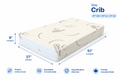 Premium Organic Cotton Crib Mattress